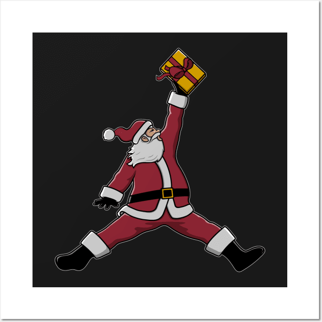 Air Santa! Wall Art by Raffiti